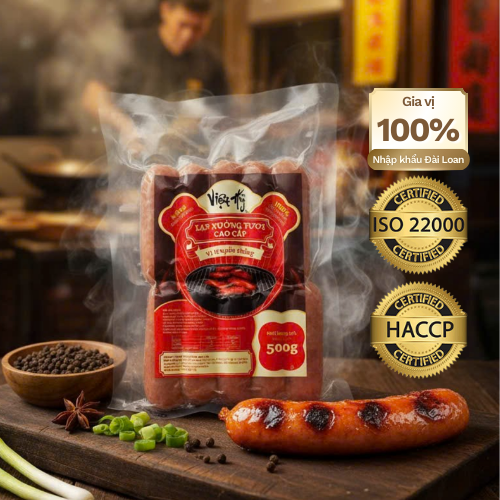 LẠP XƯỞNG TƯƠI Đ&Agrave;I LOAN CAO CẤP VIỆT HỶ - VỊ TRUYỀN THỐNG 500G